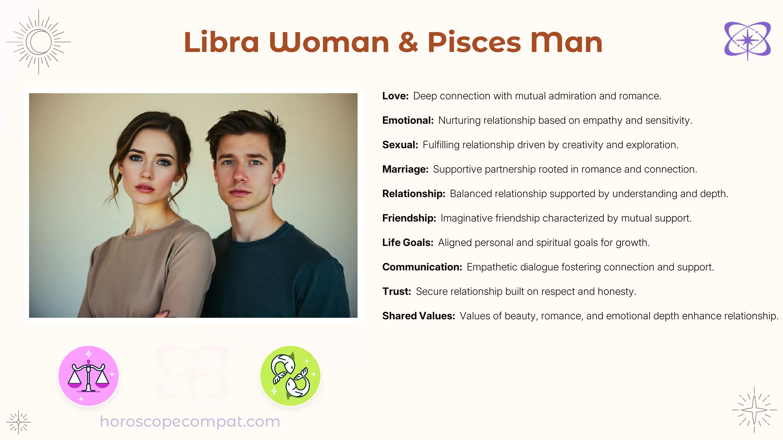 Libra Woman and Pisces Man Compatibility